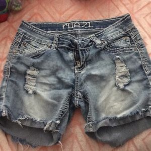 Jean shorts